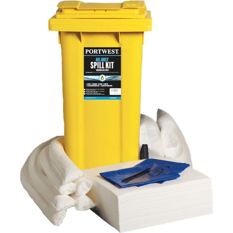 Absorber-Kit 120 Liter Für Kohlenwasserstoffe Nur - Weiß - Portwest