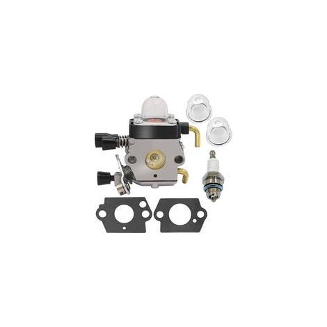Kit carburateur pour STIHL FS38 FS45 FS46 FS55 FS74 FS75 FS76 FS80 FS85, FS55R KM55 FC55 tondeuse à gazon Zama C1Q-S66 C1Q-S71 C1Q-S97A C1Q-S143 (1/4)