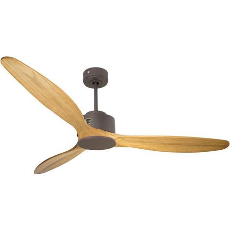Modulo de KlassFan - Super déstratificateur d'air avec thermostat,  chocolat et bois clair  idéal de 25 à 40 m² KLDC6P5 SW166