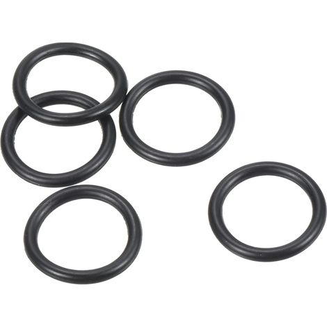 O Ring Nitrile Rubber 18mm OD 14mm ID 2mm Width, 20Pcs Metric Sealing Gasket for Faucet Plumbing Automotive Repair, Black (1/5)