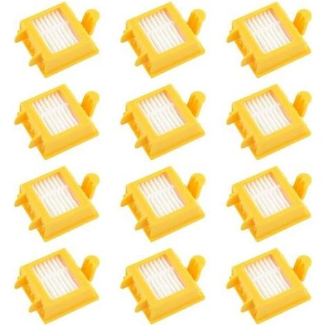 Lntyq 12 filtres compatible avec Roomba 700. Lot de pièces de rechange pour filtre série 7. Remplacement avec douze filtres 720, 730, 750, 760, 765, 770, 772, 776, 780, 785, 790 (1/4)