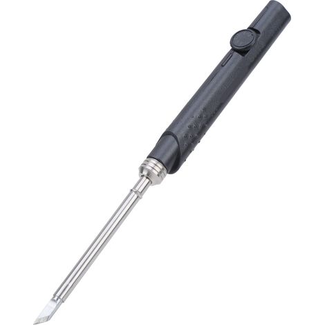 Fer à souder électrique 65 W à température réglable, chauffage rapide, kit de soudage portable DC12‑24VSH avec tête K (tête de coupe) (1/5)