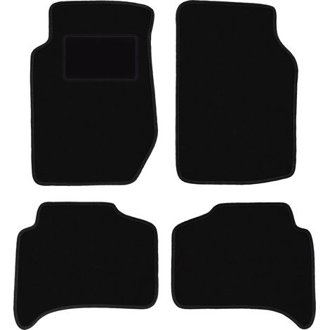 Tapis en velours noir pour : Kia Sportage I SUV (1995-2004) (1/5)