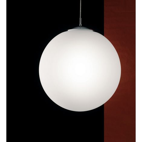 Sospensione City Bianco 1Xe27 35X41Cm - Fan Europe (1/3)