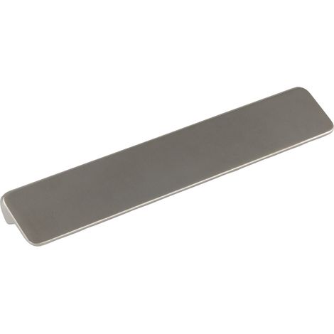 Pamar Griff Maches, Möbelgriff Schrankgriff Türgriff, langlebig Zinkdruckguss Edelstahl Effekt, Breite 170 mm, Lochabstand 32/64/96/128/160 mm, exkl. Schrauben (1/3)