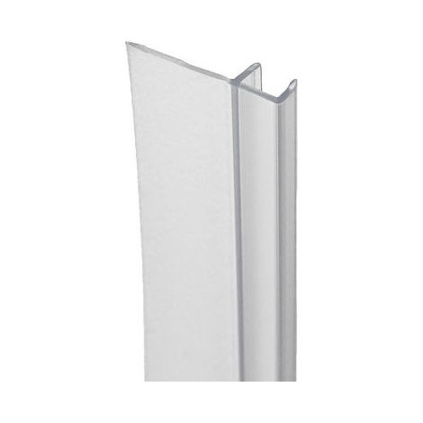GUARNIZIONE VERTICALE PER BOX DOCCIA HEXA- Nero- SAMO- pezzi 1 (1/2)