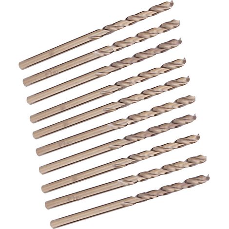 Jeu de forets en cobalt M35 HSS-CO pour le perçage de l'acier inoxydable (3,5 mm) (1/5)
