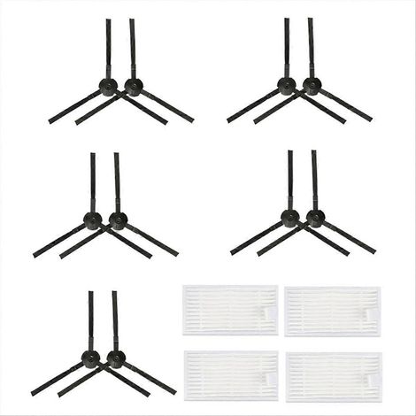 Lot de 14 brosses latérales filtre HEPA pour V5 X5 pour Panda X500 (1/5)