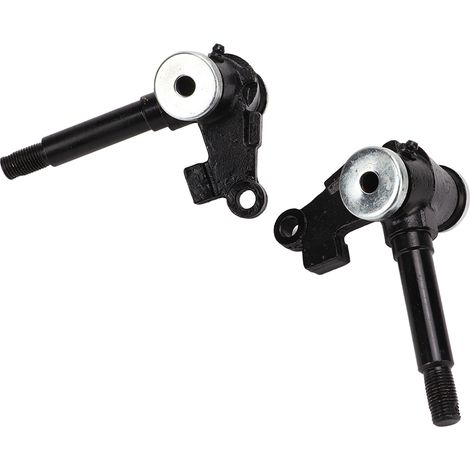 Paire de fusées d'essieu de direction, filetage 14 mm, pour moyeu de roue à frein à tambour de karting, mini SUV et autres véhicules utilitaires légers (50 cc, 110 150 cc). (1/5)