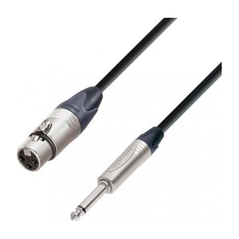 Cable XLR Hembra A JACK 6,3 Mono 10m NEUTRIK-SOMME