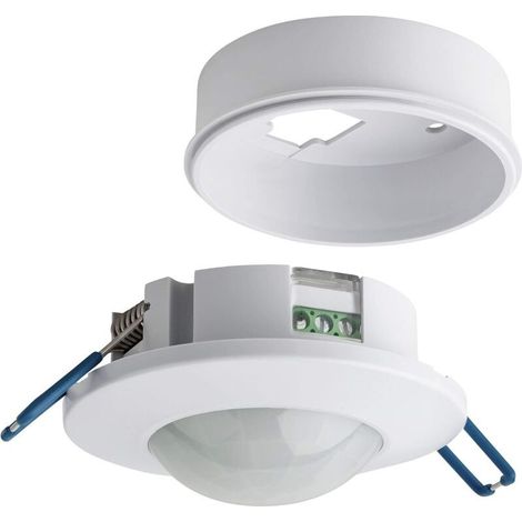 Bewegungsmelder für den Innenbereich, Einbau- und Aufputzmontage an der Decke, programmierbar, Infrarotsensor, 6 m / 360°, geeignet für LEDs, max. (1/5)