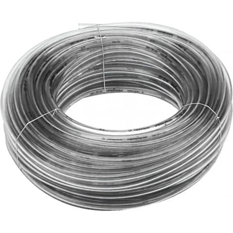 Tuyau à bière souple et transparent en meterware - Diamètre 10mm, alimentaire, idéal pour bière, vin, spiritueux et boissons sans alcool, robuste et flexible