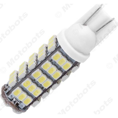 Car LED Reading Light T10 1206 68SMD Car LED Parking Light Instrument Panel Light White (1/4)