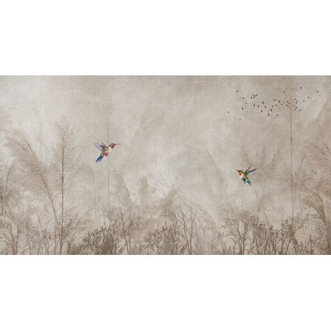 Papier peint panoramique - Plantes sauvages - 130 cm x 71 cm (1/2)