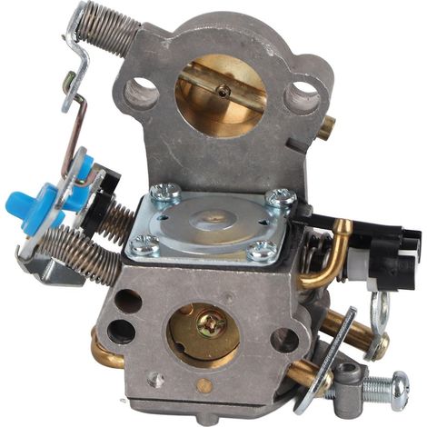 Carburateur de remplacement Husqvarna, construction légère en aluminium, ABS et fer assurant durabilité et précision, finition soignée pour une stabilité optimale. (1/5)
