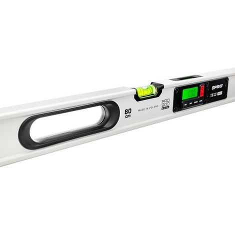 Wasserwaage PRO900 mit elektronischer Anzeige und Magneten 80 cm - 100-E4-080 (1/5)