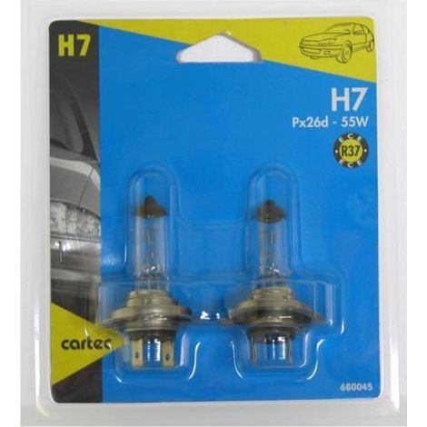 XLTECH 2 ampoules H7 55W 12V (1/2)