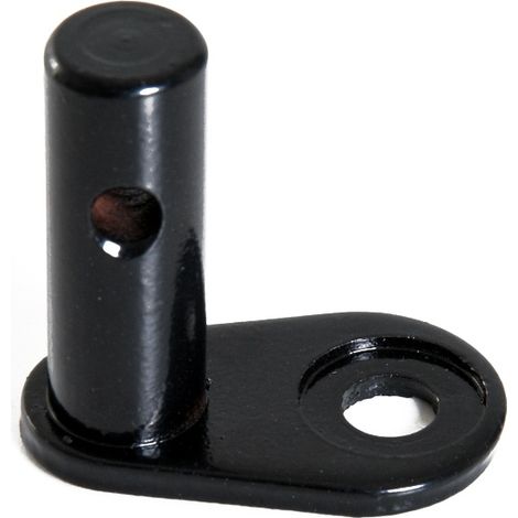 Attelage de remorque vélo pour enfant à fixer sur l’axe, compatible avec la plupart des vélos et remorques, en acier au carbone noir  CHICFURN (1/5)