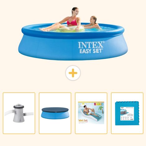 Intex Piscine Easy Set Ronde - 244x61 cm - 5-pièces S303 (1/5)