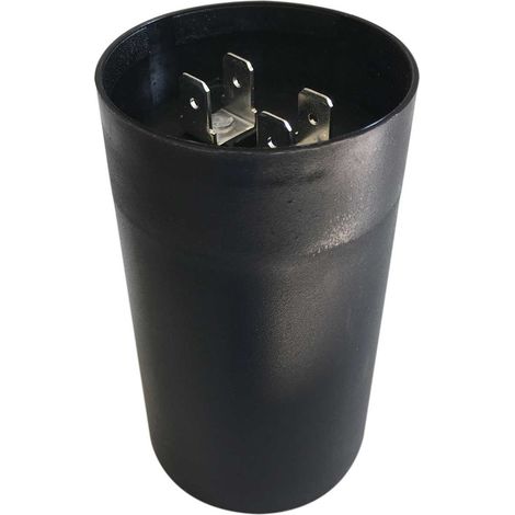 Condensateur de démarrage pour moteur électrique monophasé – 100 à 125µF – 250V – Optimise le démarrage et protège le moteur