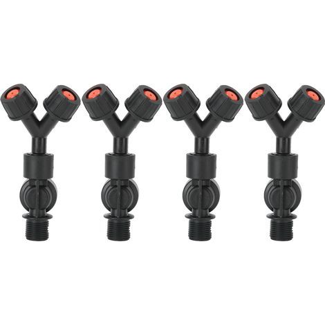4 double anti-drip nozzles G3/8 DN10 for electric backpack agricultural sprayer (1/5)