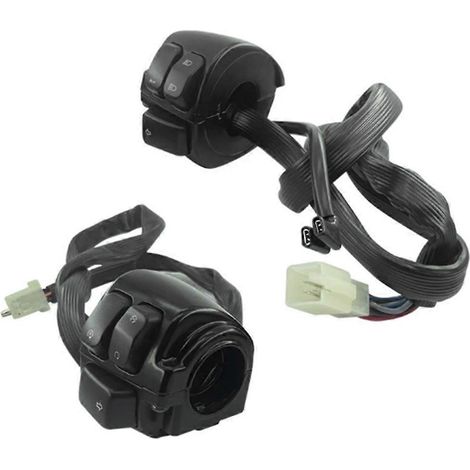 25-mm-Lenkerblinker und Hupenbedienknopf für Sportster 883 1200 XL XR XLH V-ROD Touring Softail Dyna (1/5)