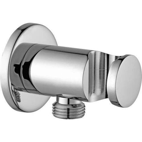 Wasseranschluss mit integrierter Unterstützung Paffoni ZSUP031CR Chrom (1/2)