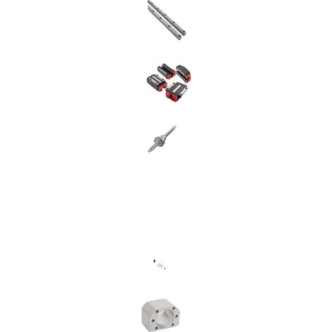 Guides Linéaires, Haute Stabilité Opérationnelle, Performance à Faible Bruit, FKFF12-HGW15CC-a, HGH-700 x 3kit (1/2)