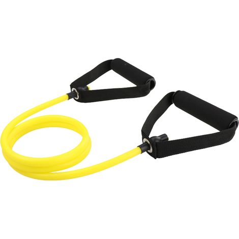 Bandes De Resistance Avec Poignees - Pour Rehabilitation Et Entrainement Physique - Usage Domestique Et Voyage - Lot De 5 Niveaux De Tension (1/5)
