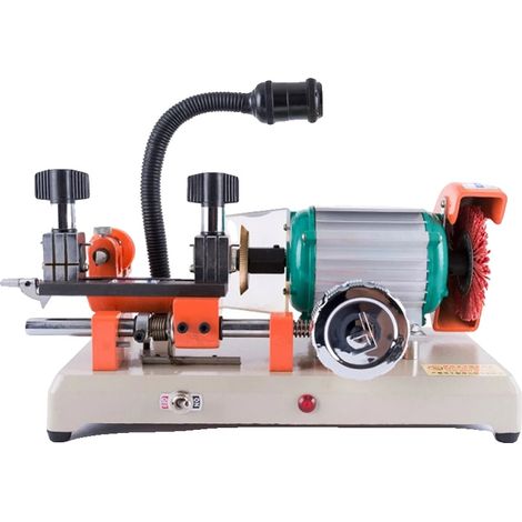 Machine à couper les clés, Acier inoxydable, 40 x 24 x 26,5 cm, 220V/110V, Convient pour les clés en métal, 10,5 kg (1/5)