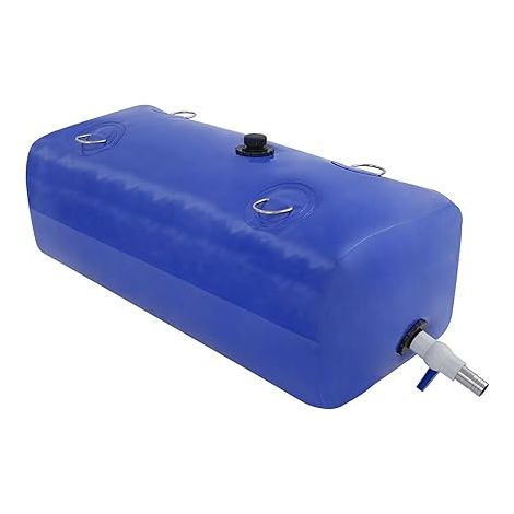 Réservoir d'eau de 110 l - Sac à dos portable pliable de grande capacité - Montage facile, facile à ranger pour la livraison d'eau d'urgence, l'arrosage, le camping et l'extérieur (1/5)