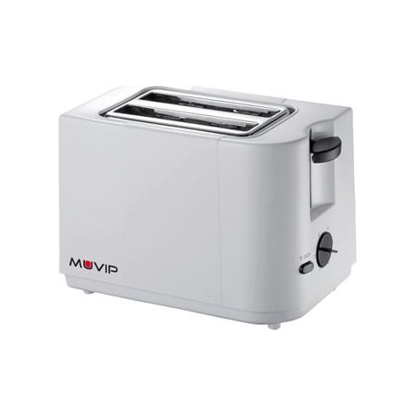 Muvip tostapane 700w - capacità per 2 fette - 6 livelli di tostatura - spegnimento automatico e manuale