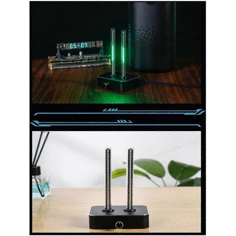 Indicateur de niveau du spectre musical, objet de décoration de bureau, capteur rythmique lumineux (1/5)