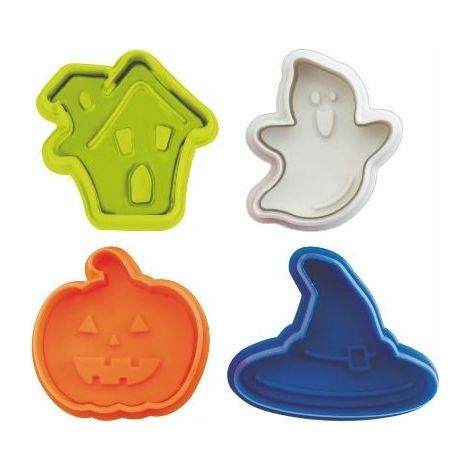 Ibili 733000 Set de cortadores dorados 13 cm