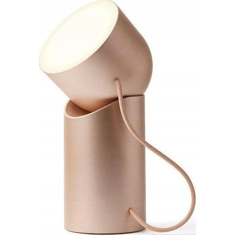 Lexon Orbe tragbare LED-Lampe gold modernes Design (1/3)