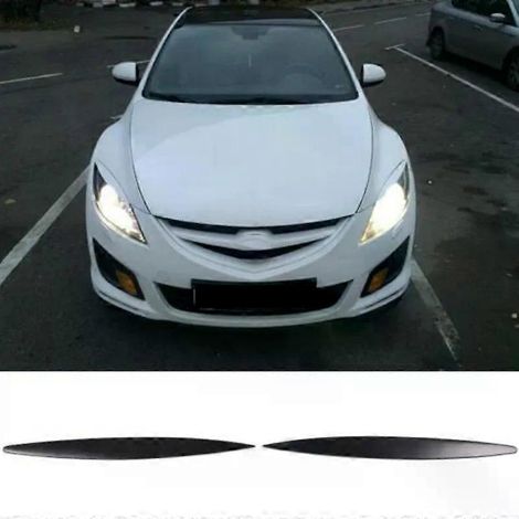 Stück Scheinwerferblenden/Augenbrauenabdeckungen/Wimpern für Mazda 6 GH / Atenza 2008-2012-JXLGV (1/4)
