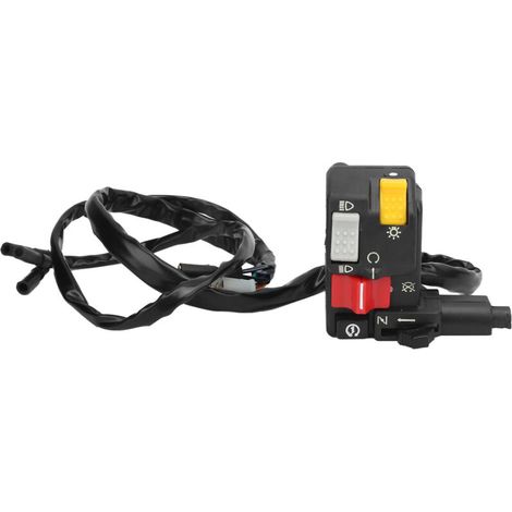 Switchar Switch Electric Start Training Light Starter 35020-HM5-A10 Remplacement pour TRX300FW 98‑00 GOISSION STANTHANDLEBAR STANT35020 HM5 A10HANDLEBAR CARTAGNE. (1/5)