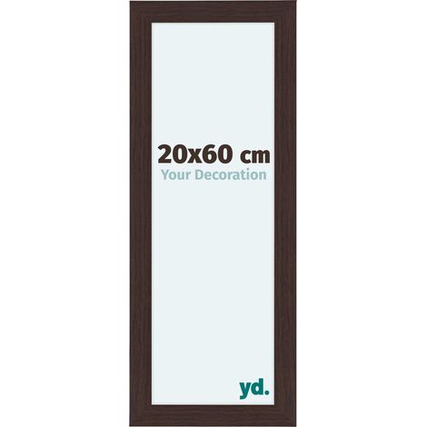 yd. - Cadre photo 20x60 - Chene Fonce - MDF - Como (1/5)