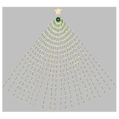 Lotti LED-Lichtvorhang grün 5 Meter