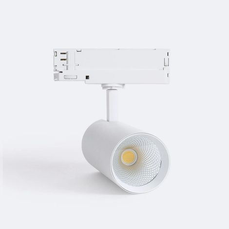 Faretto LED Binario Trifase 30W Carlo Bianco 3500K Bianco Caldo (1/5)