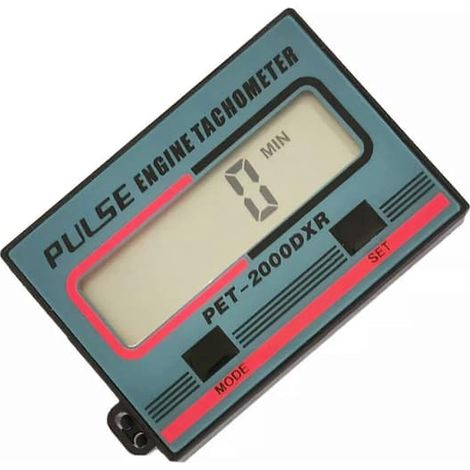 Compteur de tours/minute numérique - Encodeur moteur, 1 à 99 999 minutes, conception inductive (1/4)