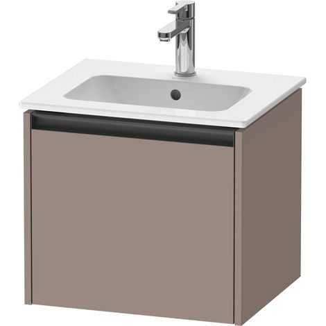 Duravit Ketho.2 bâti-support de lavabo suspendu, 1 tiroir,