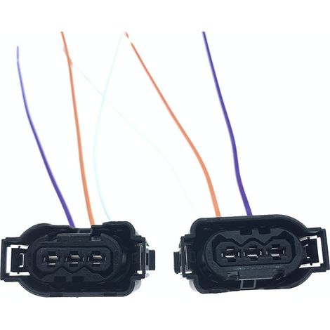 Oil level sensor connector compatible with BMW 1, 2, 3, 4, 5, 6, 7 Series, X1, X2, X3, X5, X6 and X7 -- JB2115-3P