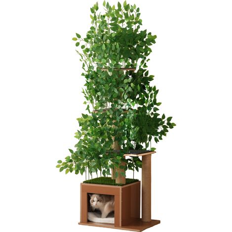 CAIziUn arbre à chat en forme d'arbre de 190 cm de haut (1/5)