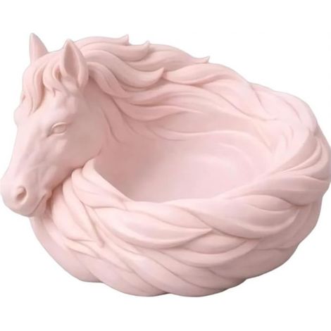 New Horse Catchall Bowl for Keys - Pink Multifunctional Storage Bowl