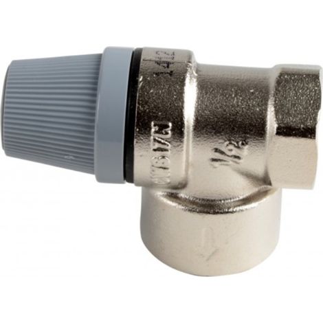 Valvula de seguridad 3bar 1/2" salida 3/4"