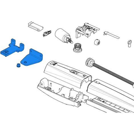 CAME Zubehörset 88001-0159 für AXI / AXL / SWN – komplettes Ersatzteilset (1/3)