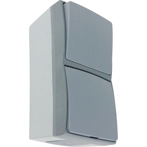 Orno 5908254830877 Interrupteur unipolaire gris anthracite
