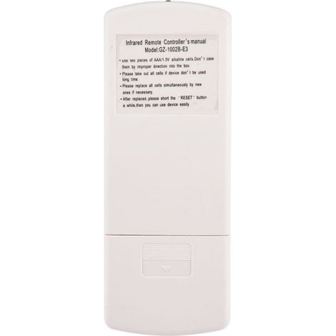 Télécommande pour Galanz GZ-1002A-E3, conception ergonomique, fonctionnement complet pour l'extérieur- (1/4)