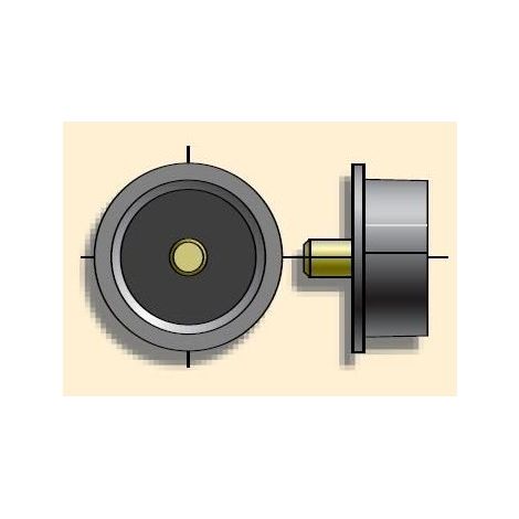Embout pour tube ø 50 axe ø 10 SOMFY (1/2)